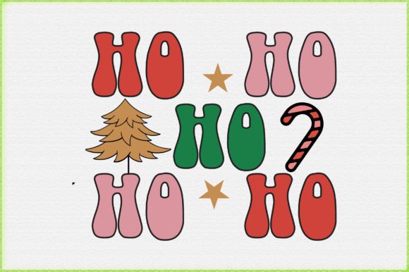 Christmas Quote Ho Ho Ho Svg Design for Crafts and Graphics