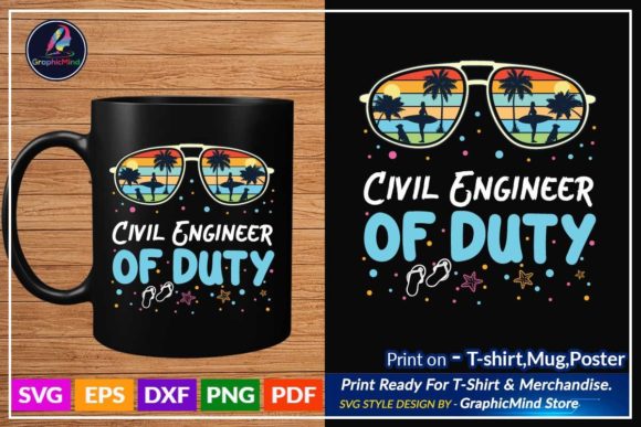 Civil Engineer of Duty Svg T Shirt Quote Review