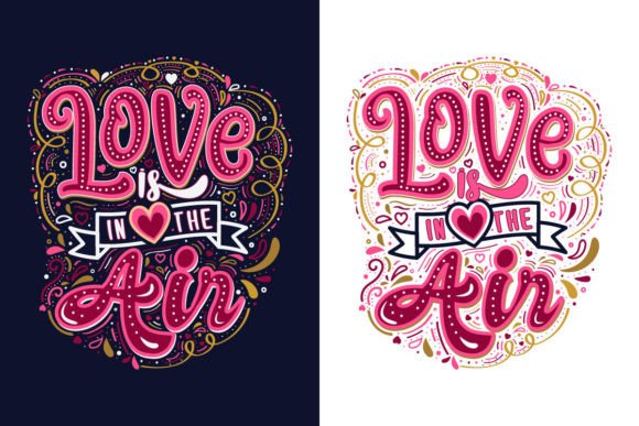 Love is in the Air SVG for Crafts and Graphics