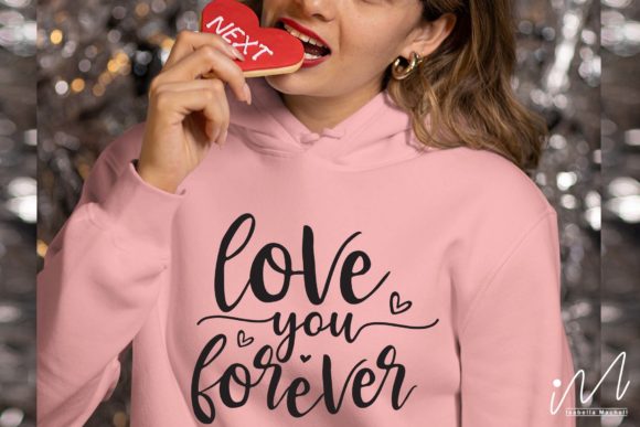 Love You Forever SVG for Crafts and Graphics