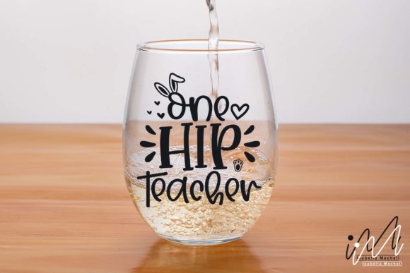 One Hip Teacher Svg for Crafts and Graphics