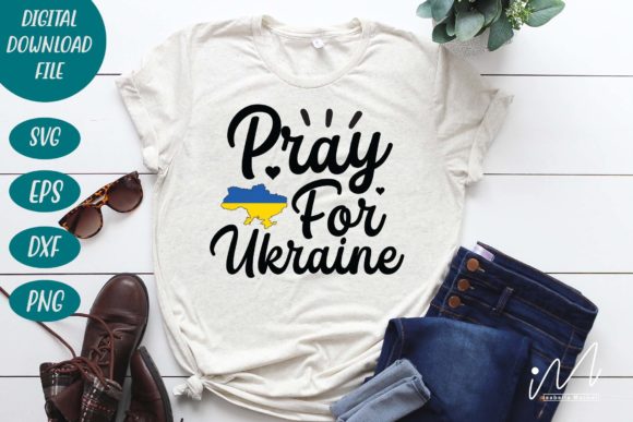 Pray for Ukraine SVG – A Versatile Graphic Design Asset
