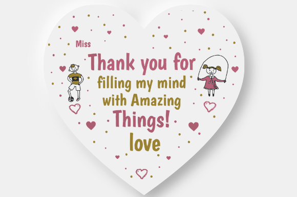 Teacher Assistant Embroidery Design Review